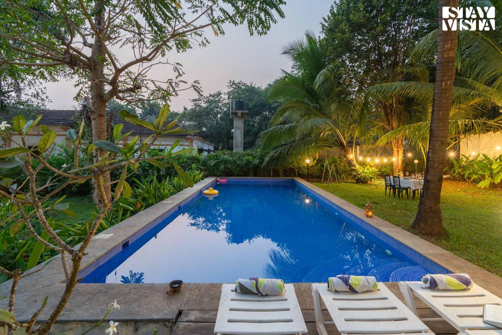 Assagao Stayvista At Amalia By Tellado With Pool, Wifi מראה חיצוני תמונה
